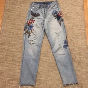 Light High Rise Girlfriend Jeans Abercrombie 00/24